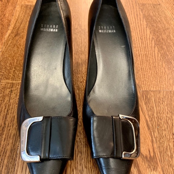STUART WEITZMAN black heels. Classic style. - Picture 3 of 5